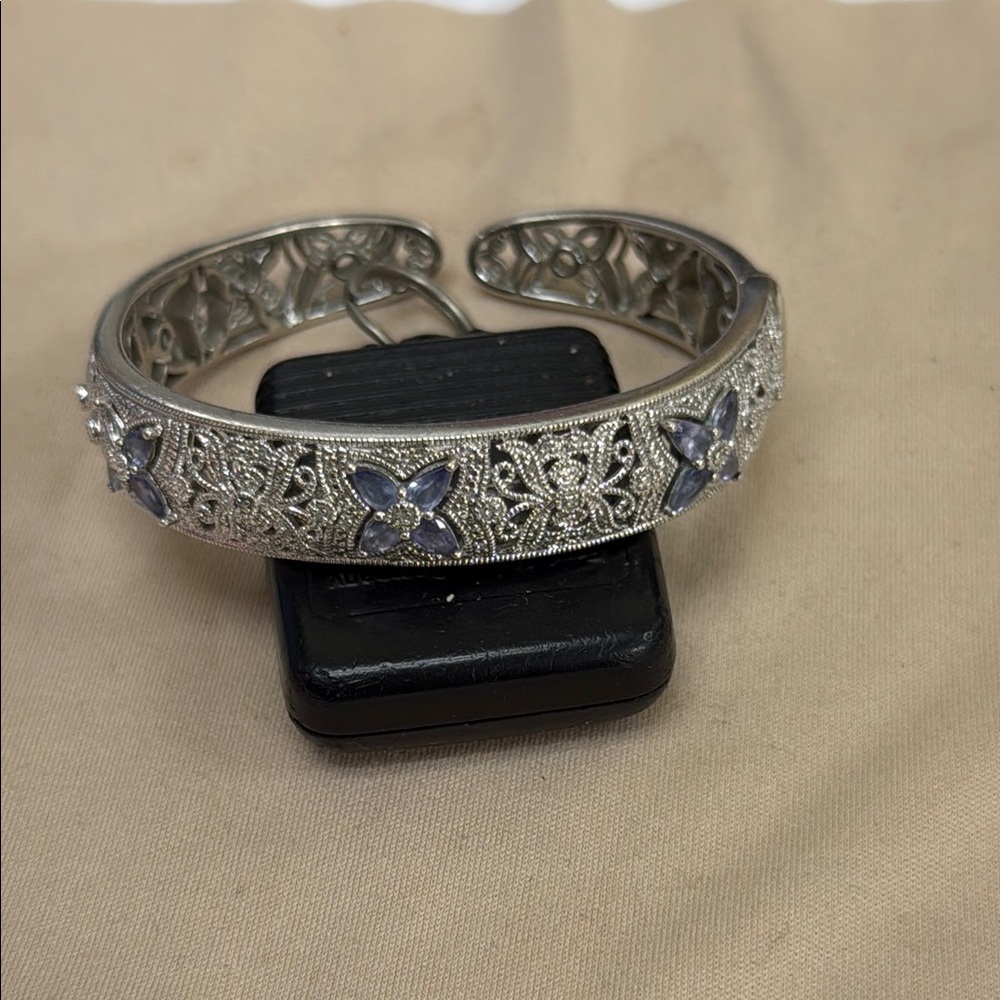 Rpg Elegant Silver and Purple Women's Bracelet